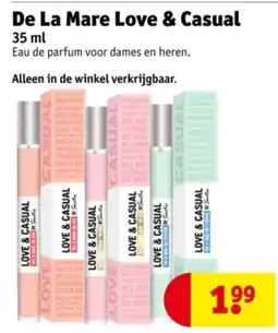 Kruidvat De La Mare Love & Casual aanbieding
