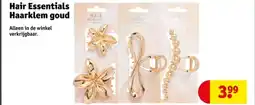 Kruidvat Hair Essentials Haarklem goud aanbieding