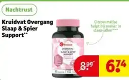 Kruidvat Nachtrust Kruidvat Overgang Slaap & Spier Support aanbieding
