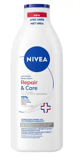 De Online Drogist Nivea Repair & Care Body Lotion - Zeer Droge, Ruwe & Ongelijkmatige Huid 400ML aanbieding