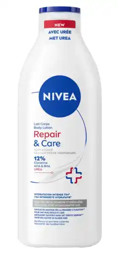 De Online Drogist Nivea Repair & Care Body Lotion - Zeer Droge, Ruwe & Ongelijkmatige Huid 400ML aanbieding