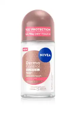 De Online Drogist Nivea Derma Control Clinical 100H Ultra Dry Touch Anti-transpirant Roller 50ML aanbieding