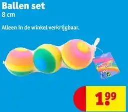 Kruidvat Ballen set aanbieding