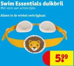 Kruidvat Swim Essentials duikbril aanbieding