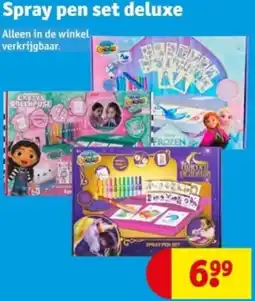 Kruidvat Spray pen set deluxe aanbieding