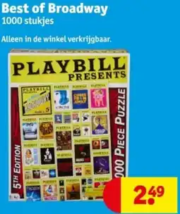 Kruidvat Best of Broadway aanbieding