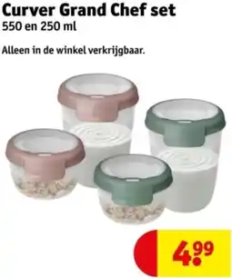 Kruidvat Curver Grand Chef set aanbieding