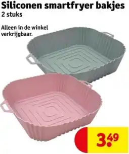 Kruidvat Siliconen smartfryer bakjes aanbieding