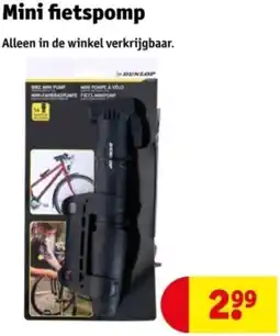 Kruidvat Mini fietspomp aanbieding