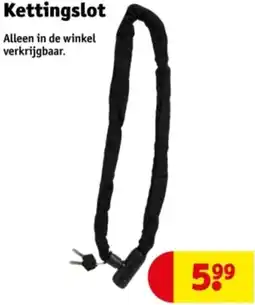 Kruidvat Kettingslot aanbieding
