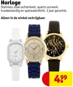 Kruidvat Horloge aanbieding