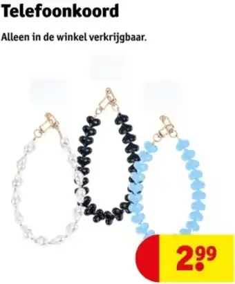 Kruidvat Telefoonkoord aanbieding