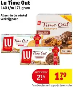 Kruidvat Lu Time Out aanbieding