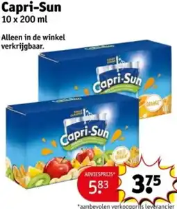 Kruidvat Capri-Sun aanbieding