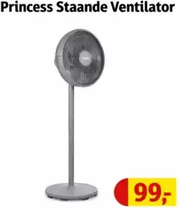 Kruidvat Princess Staande Ventilator aanbieding