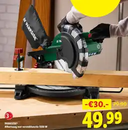 Lidl Parkside Afkortzaag met verstekfunctie 1500 W aanbieding