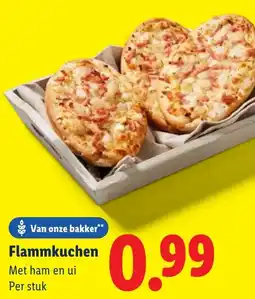 Lidl Flammkuchen aanbieding