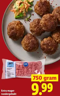 Lidl Extra mager rundergehakt aanbieding