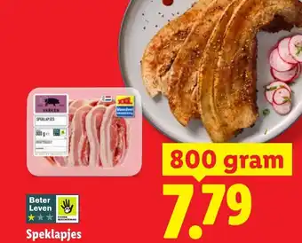 Lidl Speklapjes aanbieding