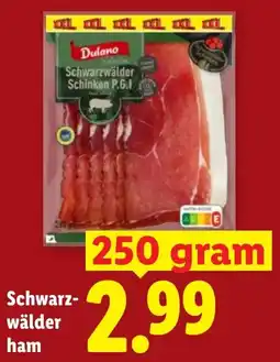 Lidl Schwarzwälder ham aanbieding