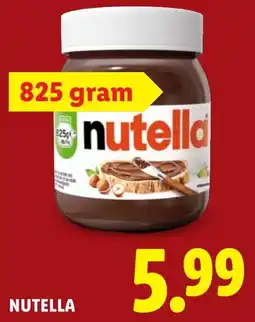 Lidl Nutella aanbieding