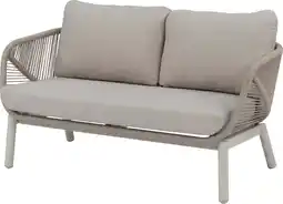 Intratuin Intratuin 2-zits loungebank Lola beige aanbieding