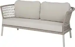 Intratuin Intratuin 2-zits loungebank Paula taupe aanbieding