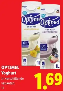Lidl Optimel Yoghurt aanbieding