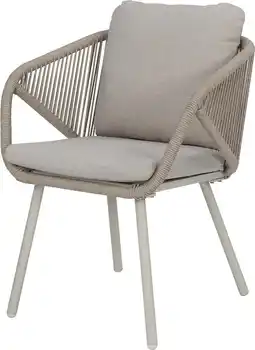 Intratuin Intratuin eettafelstoel Lola beige aanbieding