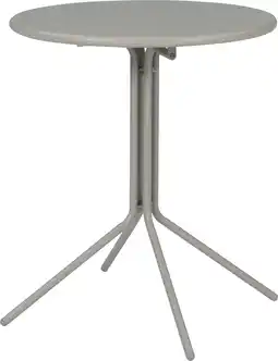 Intratuin Intratuin 2-zits klaptafel Melle taupe D 60 H 70 cm aanbieding