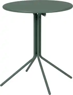 Intratuin Intratuin 2-zits klaptafel Melle groen D 60 H 70 cm aanbieding