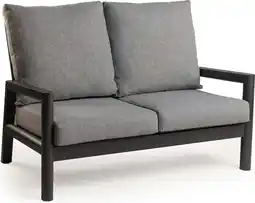 Intratuin Tierra Outdoor 2-zits loungebank Sevilla zwart aanbieding