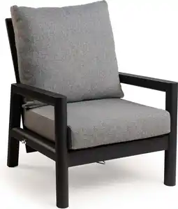 Intratuin Tierra Outdoor loungestoel Sevilla zwart aanbieding