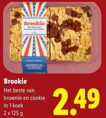 Lidl Brookie aanbieding
