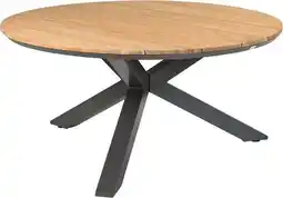 Intratuin Tierra Outdoor eettafel Orbital antraciet D 120 H 75 cm aanbieding