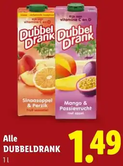 Lidl Dubbeldrank aanbieding