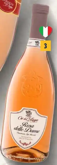 Lidl Ca' del Lago Rosato IGT Trevenezie aanbieding