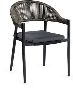 Intratuin Tierra Outdoor eettafelstoel Vigo antraciet aanbieding