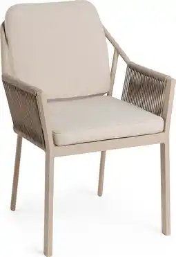 Intratuin Tierra Outdoor eettafelstoel Liv beige aanbieding