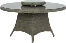 Intratuin Intratuin 5-zits eettafel Samba grijs aanbieding