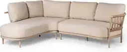 Intratuin Tierra Outdoor 4-zits loungebank rechts Fresca beige aanbieding