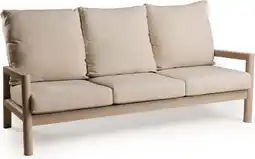 Intratuin Tierra Outdoor 3-zits loungebank Sevilla beige aanbieding