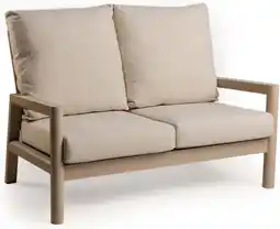 Intratuin Tierra Outdoor 2-zits loungebank Sevilla beige aanbieding