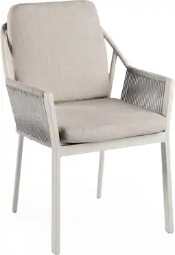 Intratuin Tierra Outdoor eettafelstoel Liv taupe aanbieding