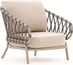 Intratuin Tierra Outdoor loungestoel Natal beige aanbieding