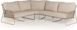 Intratuin Tierra Outdoor 5-zits loungebank Rivera beige aanbieding