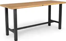 Intratuin Tierra Outdoor 6-zits bartafel Ada naturel 210 x 80 x 105 cm aanbieding