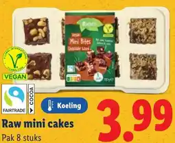 Lidl Raw mini cakes aanbieding
