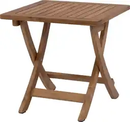 Intratuin Intratuin klaptafel Jip naturel 45 x 45 x 45 cm aanbieding