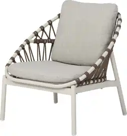Intratuin Intratuin loungestoel Raya taupe aanbieding